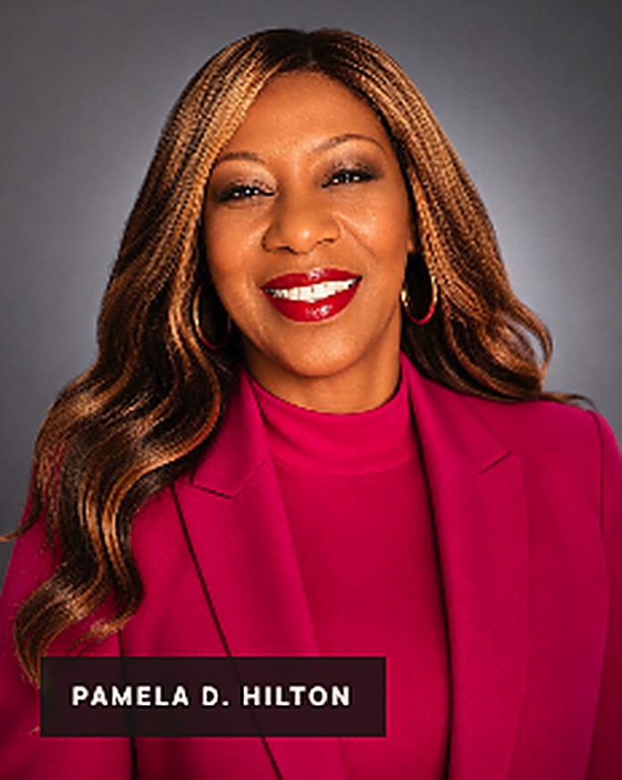 Professional portrait of Pamela D. Hilton